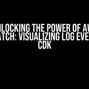 Unlocking the Power of AWS CloudWatch: Visualizing Log Events with CDK